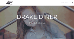 Desktop Screenshot of drakediner.com